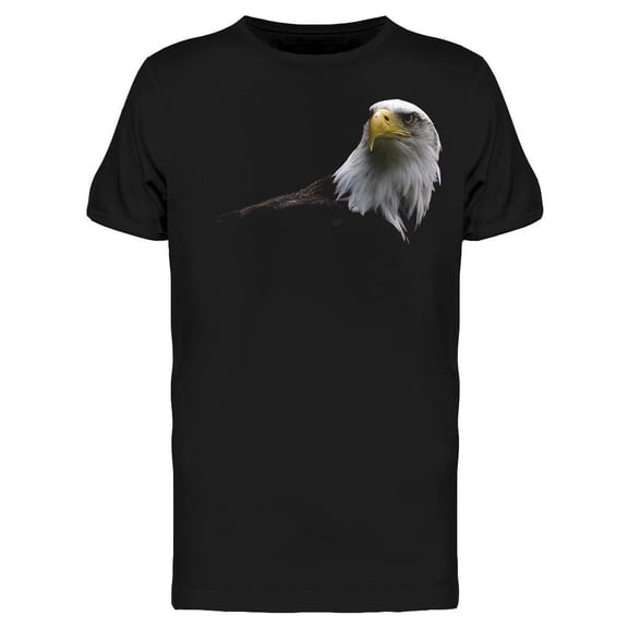 Portrait: Dazzling Bald Eagle Tee Men's -Image by Shutterstock