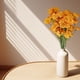 thumbnail image 5 of Flores Artificiales de Lujo, Flores de Manzanilla Artificial - Naranja, 5 of 6