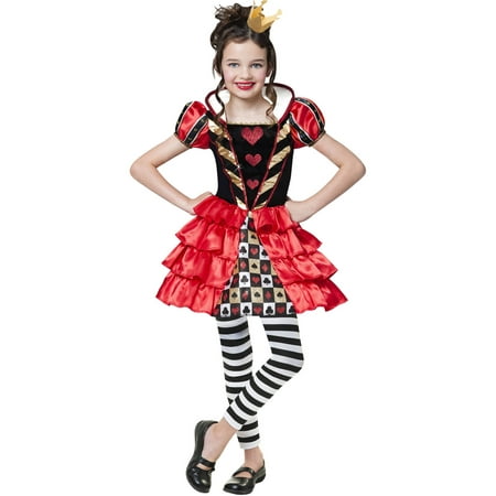 Queen Of Hearts Cutie Child Halloween Costume - Walmart.com