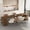 Wood1, variant on Extendable Foldable Wooden Dining Table, Adjustable Length Rectangle Expandable Console Table, Multifunctional Space Saving Furniture For Kitchen Living Room Office
