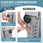 Air Walking Boot, Tall Fracture Boot, Air CAM Walker Fits Left or Right Foot, Protection for Broken Foot Sprained Ankle Fracture Recovery(Small)