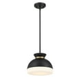 thumbnail image 3 of Crystorama Lighting Group GID-4005-MK-VG Gidget 10" Wide Pendant - Matte Black / Vibrant, 3 of 7