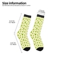 thumbnail image 2 of Goofa Green Pears1 Pattern Children's Crew Socks, Kids' Daily Wear and Sports Socks, Breathable Socks, Sports Socks, Moisture-Wicking Socks for Children, 2 of 6
