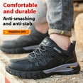 thumbnail image 6 of ywluxe Men's & Women's Safety Shoes - Lightweight, Anti-Slip, Breathable, Insulated & Wear-Resistant, Steel Toe/Composite Toe with Puncture Proof for Outdoor & Construction Sites, 6 of 9