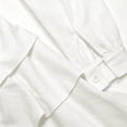 thumbnail image 6 of Auroural Girls Long Sleeve Shirt Dress Lapel Button Tiered Ruffle Dress Waist Casual Kids Outfit, 6 of 9