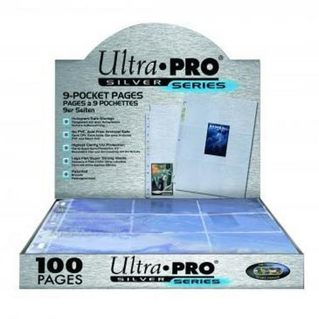 Ultra Pro Silver Series 100/9 Pocket Page Protectors