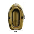 thumbnail image 3 of HUASHENG Inflatable Rowing Air Boat Fishing Drifting Diving Tool for Adult Outdoor Sport, 3 of 4