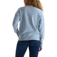 thumbnail image 3 of Lucky Brand Women's V-Neck Knit Sweater - Long Sleeve Relaxed Fit - Midweight (Large, Light Blue), 3 of 4