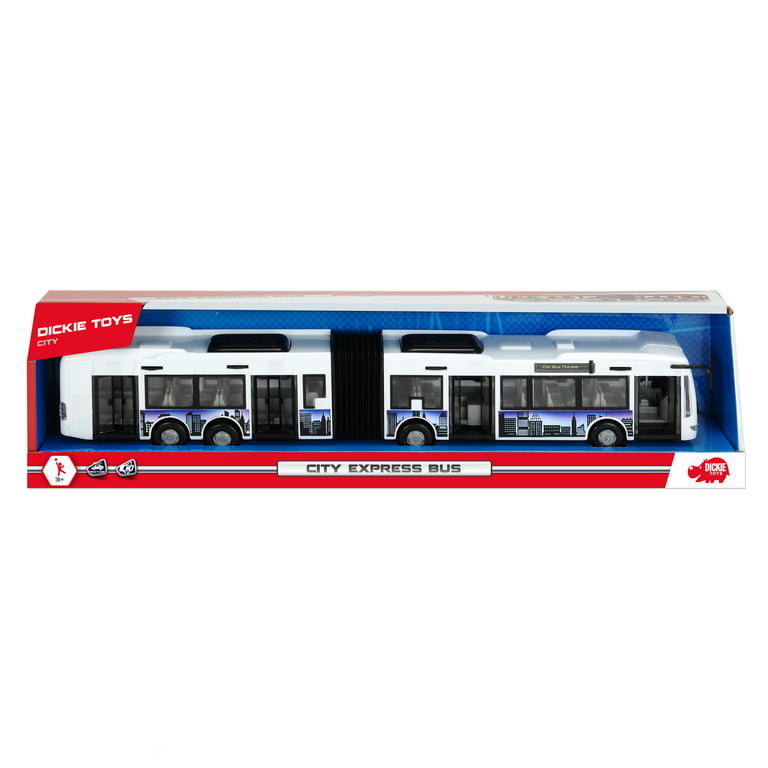 Dickie Toys - 18 Inch City Express Bus, White
