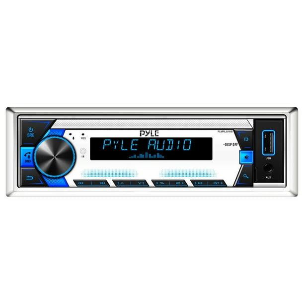 Pyle Bluetooth Stereo Headunit Receiver InDash Single DIN Head Unit