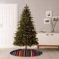 thumbnail image 6 of KLL Christmas Tree Skirt,Party Decorations Farmhouse for Christmas Decorations Holiday Party 48" -Chameleon Panther On Colored Pencils, 6 of 6