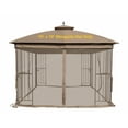 thumbnail image 1 of ​APEX GARDEN 10' x 10' Mosquito Netting for Gazebo Replacement, 1 of 4