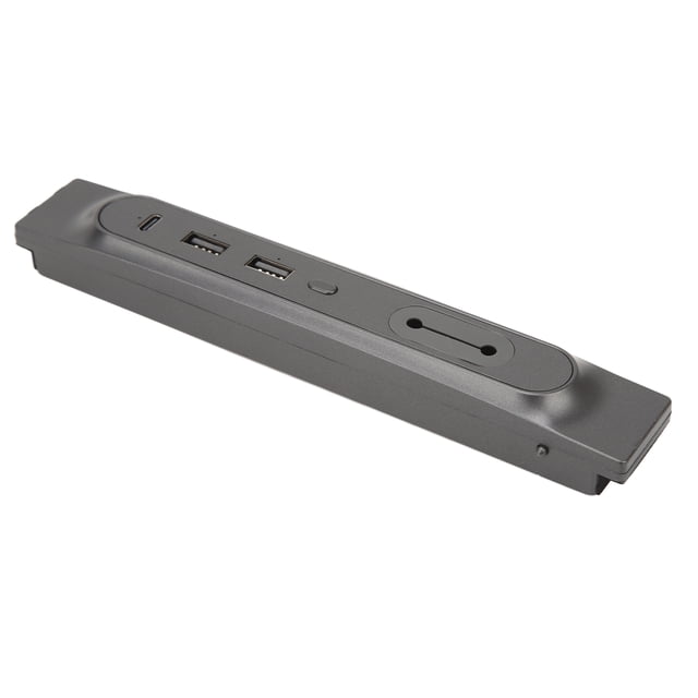 Estación de acoplamiento USB, concentrador USB de consola central Adaptador multipuerto de concentrador USB Estación de acoplamiento de consola central Estética elegante