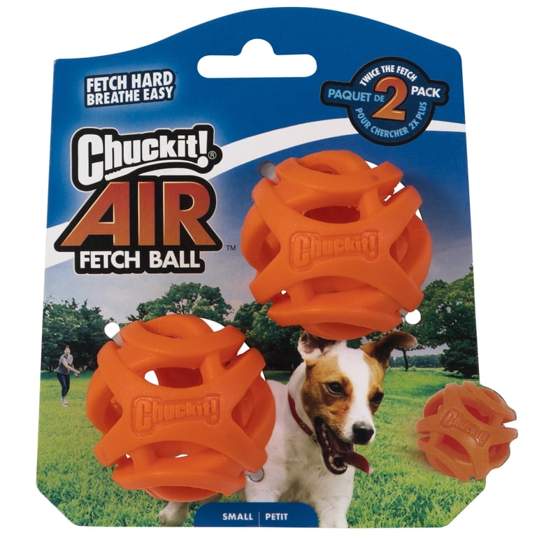 Chuckit! Air Fetch Breathing Ball Dog Toy, Small Pack of 2 photo 6