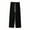 Black, variant on Women's High Waist Straight Loose Slim Scimitar Sports Sweatpants Casual Trousers, Beige, Size L