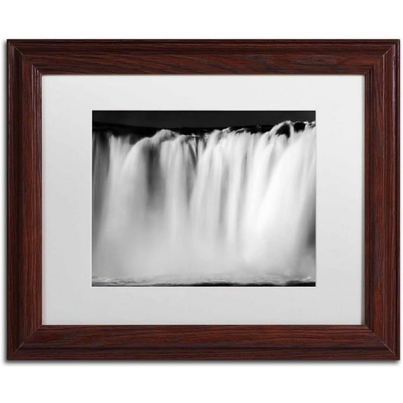 Trademark Fine Art 'River Flows in You' Canvas Art by Philippe Sainte-Laudy, White Matte, Wood Frame