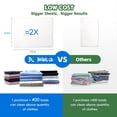 thumbnail image 3 of Laundry Detergent Sheets - Fragrance Free Laundry Sheets, 400 Loads, Eco-Friendly, Plastic-Free, Space Saving, Fast Dissolve & Hypoergenic, 3 of 5