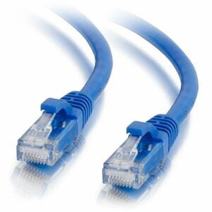 C2G 15ft Cat6a Snagless Unshielded (UTP) Network Patch Ethernet Cable Blue - patch cable - 15 ft - blue