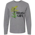 thumbnail image 3 of Inktastic Nebraska Girl Goldenrod Flower Long Sleeve T-Shirt, 3 of 5