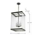 thumbnail image 6 of 60/7659-Nuvo Lighting-Crossroads - 4 Light Pendant In Contemporary Style-23.25 Inches Tall and 14.75 Inches Wide     -Traditional Installation, 6 of 6