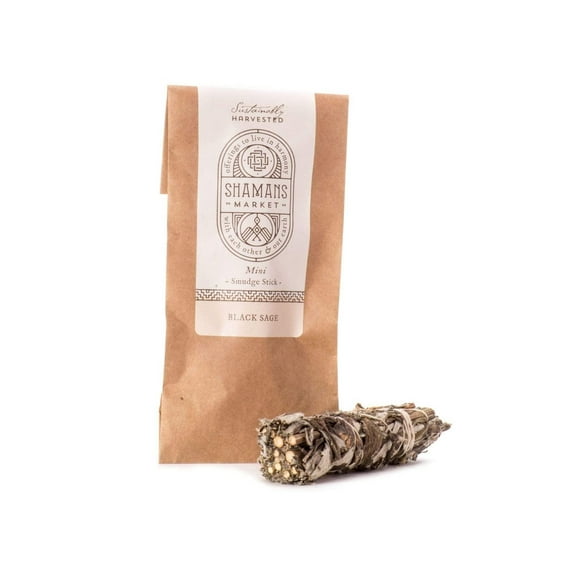 Shamans Market Black Sage Mini Smudge Sticks