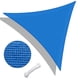 thumbnail image 1 of LAGarden 25Ft Triangle Sun Shade Sail Canopy 97% UV Block Commercial Carpark Pool Camping Beach Playground Outdoor Blue LAGarden Modern, 1 of 10