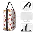 thumbnail image 3 of Goofa Red Mushroom Printed Toiletry Bag with Handle,Large Capacity Travel Makeup Cosmetic Bag for Women, Carry on Airport Airline Compliant Bag, 3 of 9