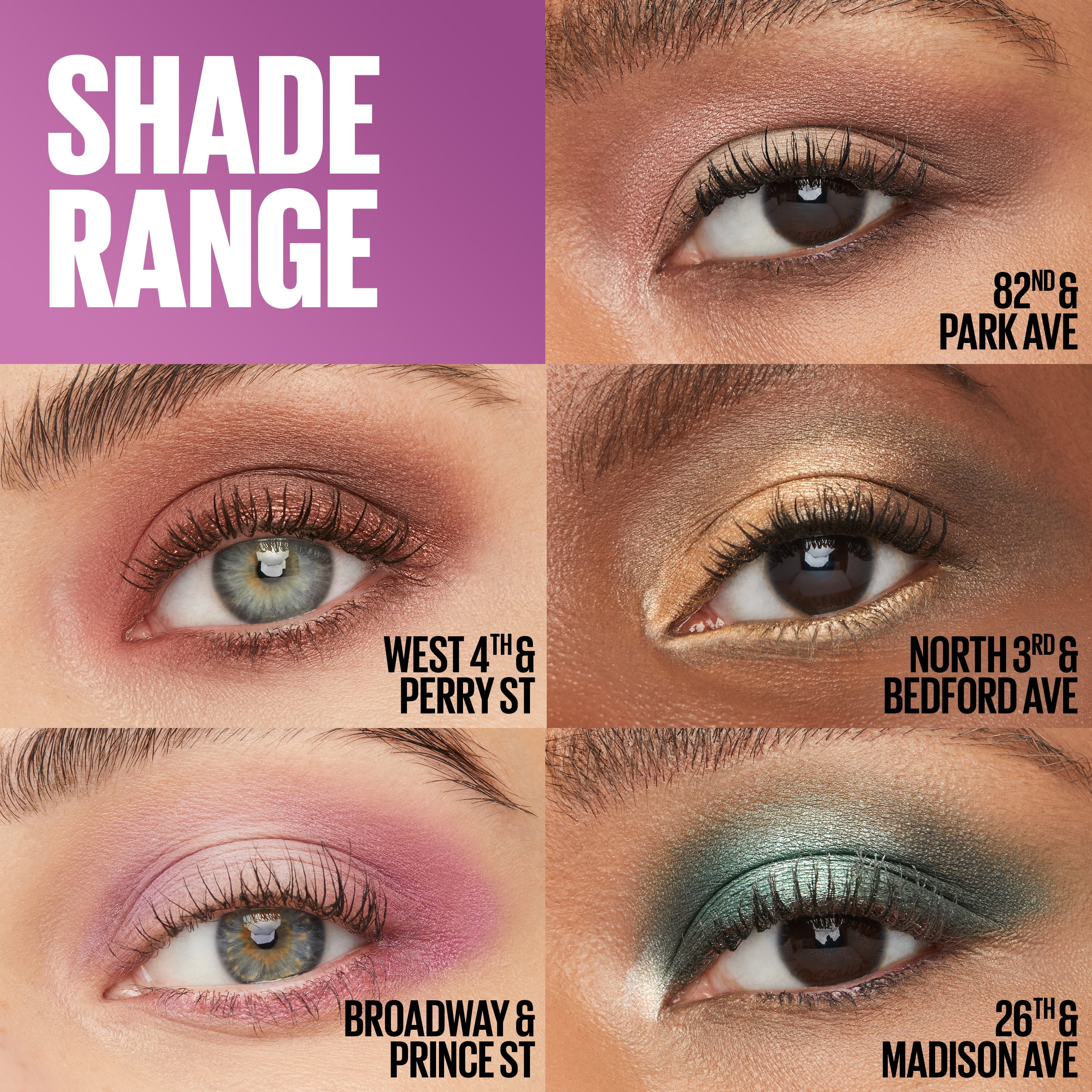 Maybelline Shadow Blocks Shadow Blocks Eyeshadow Palette, 82nd and Park Ave | Übergangsjacken
