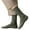 Green, variant on 1 Pair Non Binding Loose Fit Ankle Socks Wide Thin Crew Socks with No Elastic Top for Men & Women Plus Size
