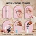 thumbnail image 3 of Tekson Travel Perfume Atomizer Refillable 8ml 5 Pcs Tekson Travel Perfume Atomizer Refillable 8ml, Travel Cologne Sprayer Mini, Perfume Bottle Empty Small, 3 of 7