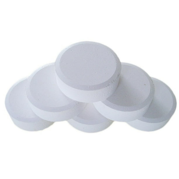 Tabletas De Cloro Para Piscina, 50 Uds., Tabletas De Limpieza Para Spa, Tabletas De Cloro Transparente Para Piscina Efectiva ANGGREK Descripción de la referencia