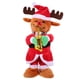thumbnail image 1 of Muñeco de peluche animado, adorable peluche de alce navideño, juguete musical con sonido, muñeca de música eléctrica, regalo para niños, decoración del hogar sin batería, 1 of 8