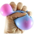 thumbnail image 7 of 2 Color Changing Doh Filled 2.5" Stress Balls - Shaving Cream Like Dough Filling - Squishy Gooey Shape-able Squish Sensory Squeeze Balls (RANDOM COLORS), 7 of 7