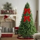 thumbnail image 5 of Adorno Navideño de Terciopelo con Forma de Lazo Pequeño para Árbol de Navidad, Decoración para Ventanas, Adornos Navideños., 5 of 6