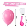 thumbnail image 2 of Globos de fiesta de látex Bezente, 5 pulgadas, 150 unidades, color rosa, 2 of 8