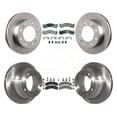 thumbnail image 1 of Transit Auto Front Ceramic Rear Semi-Metallic Pads and Disc Brake Rotors Kit for Car Chevrolet Express 4500 GMC Savana K8A-107311, 1 of 11