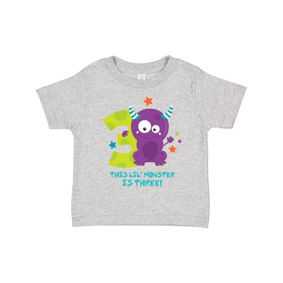 Inktastic Monster 3rd Birthday Boys or Girls Toddler T-Shirt