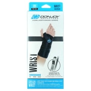 DonJoy Advantage DA161WB02-BLK-R Stabilizing Speed-Wrap Right Hand Wrist Brace One Size Fits Most
