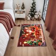thumbnail image 2 of Kitchen Mats for Floor Christmas Kitchen Mat Red, 2 of 6