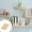 Khaki, variant on Miogawg Floating Shelves For Wall, Wall Mounted Shelves, Shelves With Lip, Display Picture Ledge Shelf For Wall Decor Living Room Bathroom Kitchen