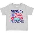 thumbnail image 3 of Inktastic Mommys Little Firecracker with Rocket and Fireworks Boys or Girls Toddler T-Shirt, 3 of 5
