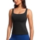 thumbnail image 1 of Top sin mangas para mujer CRZ YOGA Butterluxe con sostén acolchado negro XL, 1 of 5