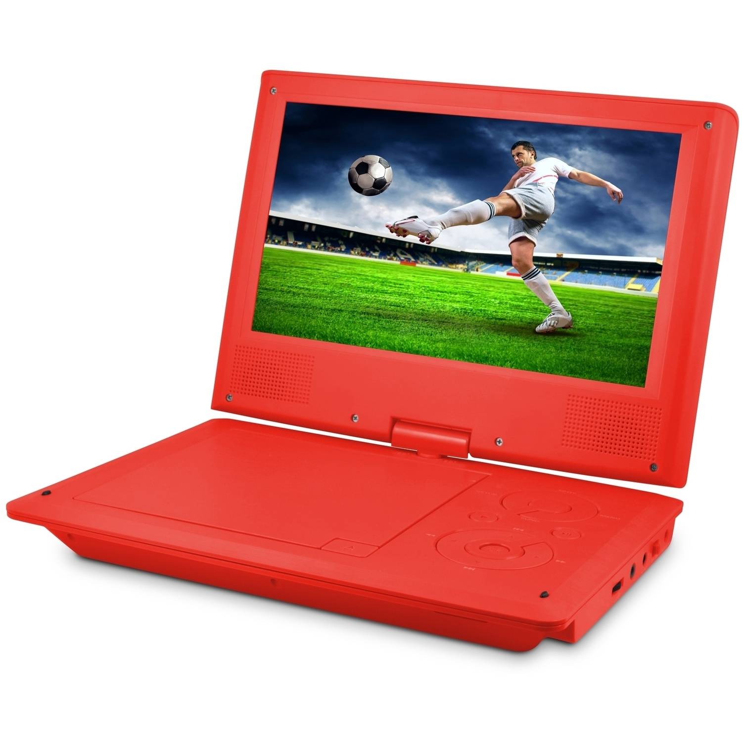 Refurbished Onn 9" Portable DVD Player with Matching Headphones and Bag