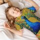 thumbnail image 5 of Balery Peacocks Conjunto de Pijama Infantil de Manga Corta con Estampado – Ropa de Dormir de Algodón Suave-Medium, 5 of 6