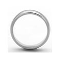 thumbnail image 3 of 4.4mm Classic Stainless Steel 316, High Polished Unisex Wedding Band Size 8, 3 of 5