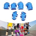 thumbnail image 1 of Ensemble de Protection pour Patinage à Roulettes 6 Pcs / Set, Genouillères Coudières Ajustables pour Enfants de 6-18 Ans Patinage Cyclisme, 1 of 8