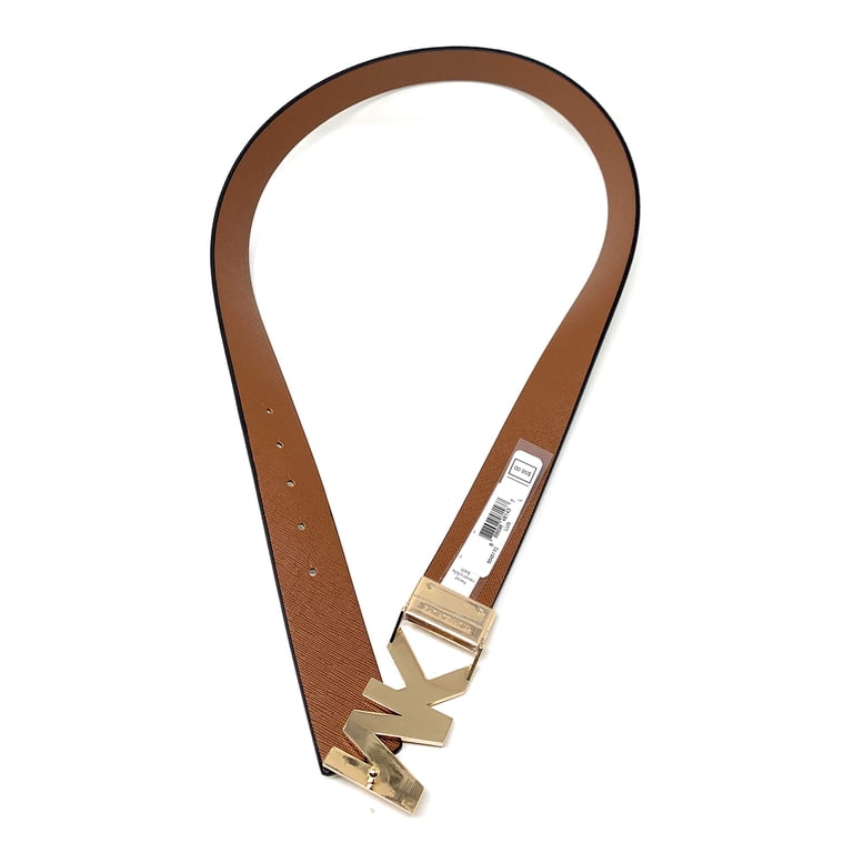 NWT MICHAEL Michael Kors Signature Logo Belt w/ Reversible Logo Plaque– Size M Michael Kors Signature Logo Belt with Reversible MK Logo  main image 4