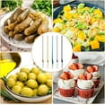 thumbnail image 7 of 10 Piece Stainless Steel Fruit Forks,Bexikou 8.66-Inch Salad Fruit Forks Dessert Cake Forks,2 Prong Appetizer Forks for Birthday Party Wedding Restaurant(Silver), 7 of 7