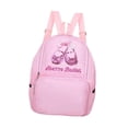 thumbnail image 2 of Mochila de ballet portátil para niñas, ideal para bailar latino, viajar y hacer gimnasia. Rosa, 2 of 9