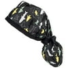 Mnycxen Scrub Cap with Buttons Bouffant Hat with Sweatband for Womens And Mens